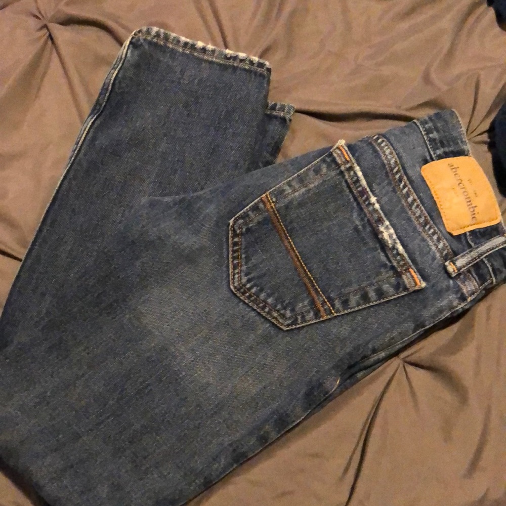 Kids destroyed jeans